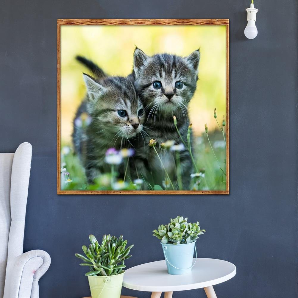 Diamond Painting - Full Round - Intimate Cats