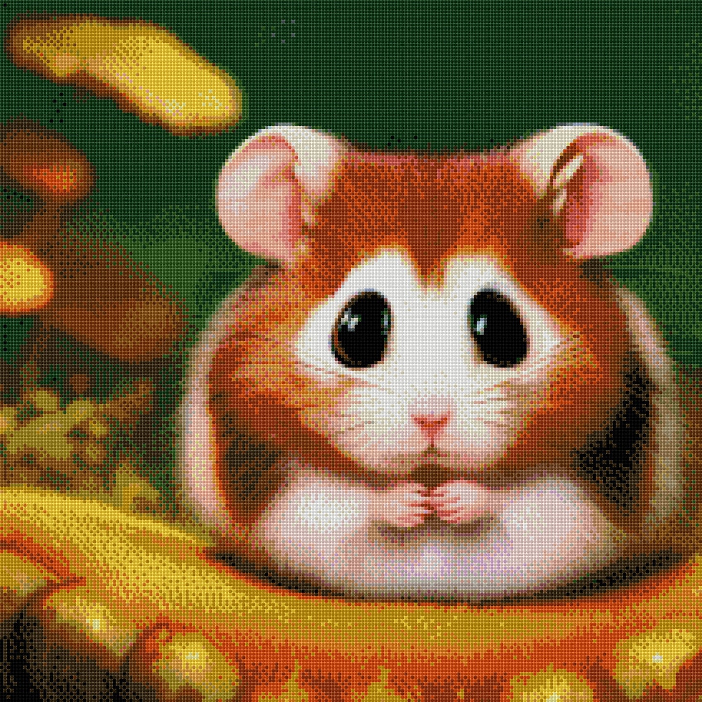 Full Round/Square Diamond Painting Kits | Hamster 40x40cm 50x50cm B