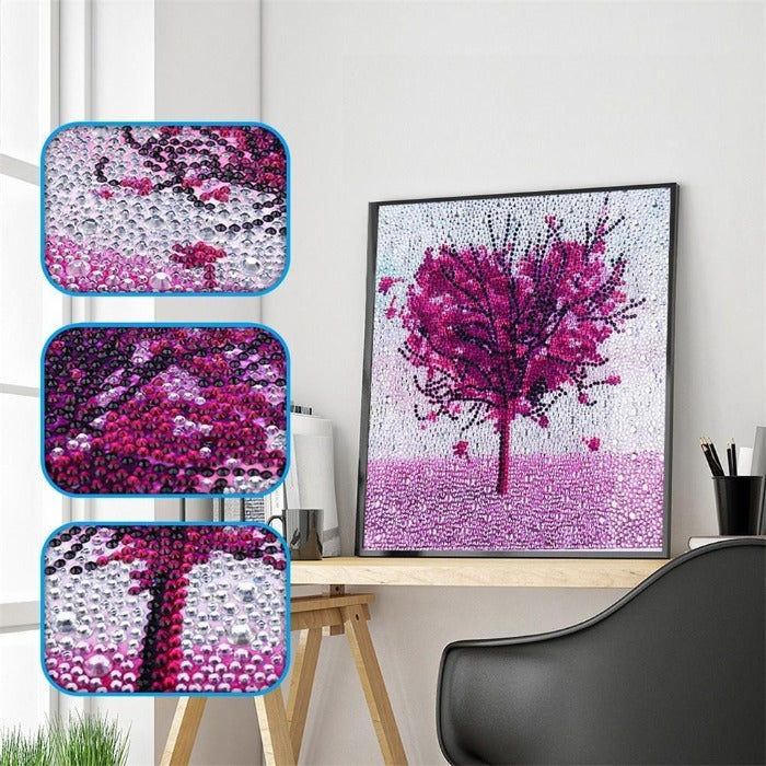 Diamond Painting Full Crystal Rhinestone Love Tree