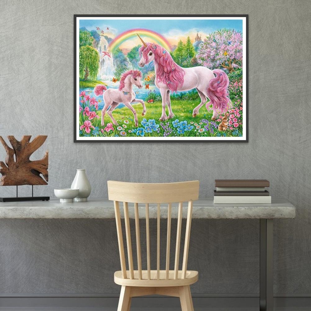 Diamond Painting - Pink Horse