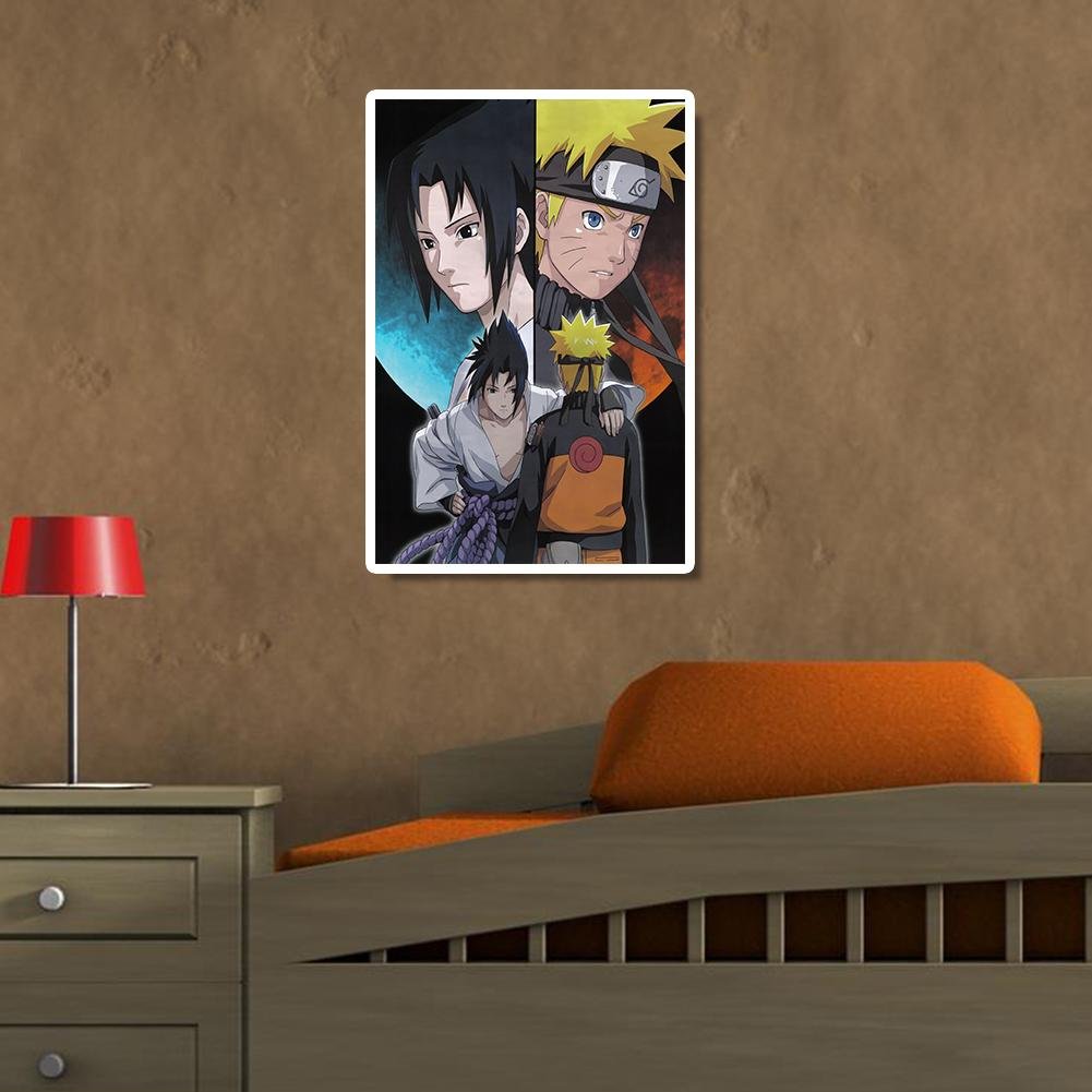 Pintura Diamante - Rodada Completa - Personagem Naruto