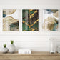 Gold Foil Hand Painted Canvas Picture Home Living Room Decoration