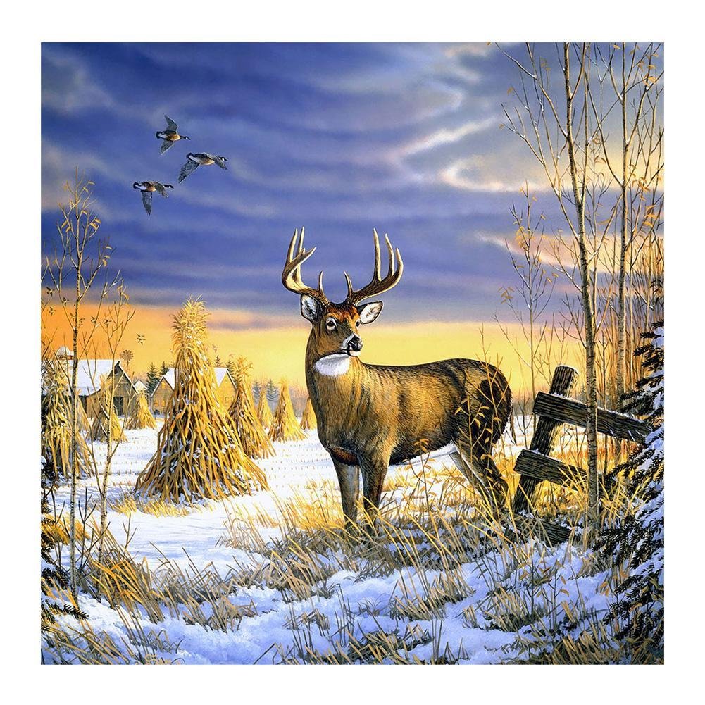5D diamond paintings art kits full drill deer