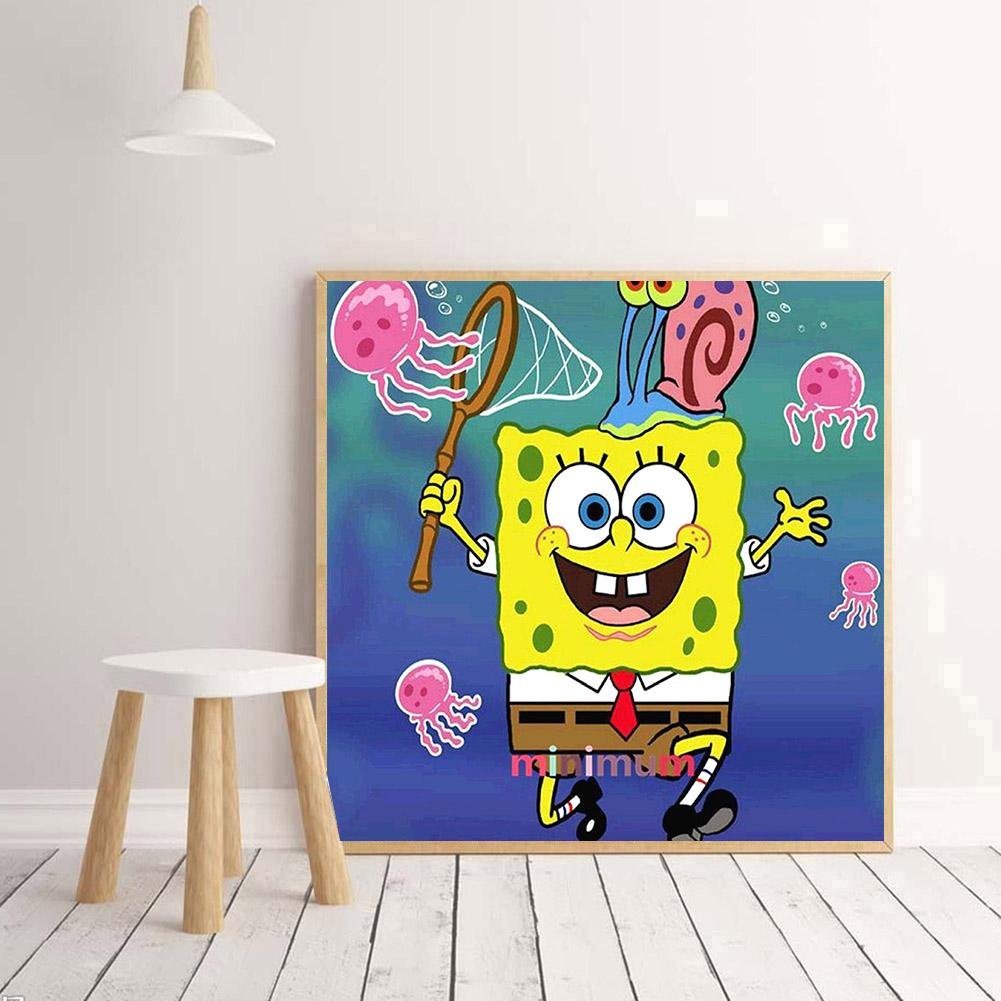 Diamond Painting - Full Round - Spongebob B