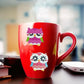 Red Cup Decorate With 5D DIY Diamond Painting Stickers