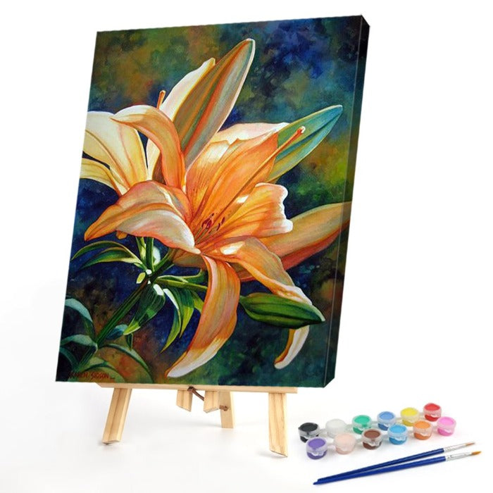 Special Flower 40x50cm Oil Paint By Numbers Picture DIY Painting