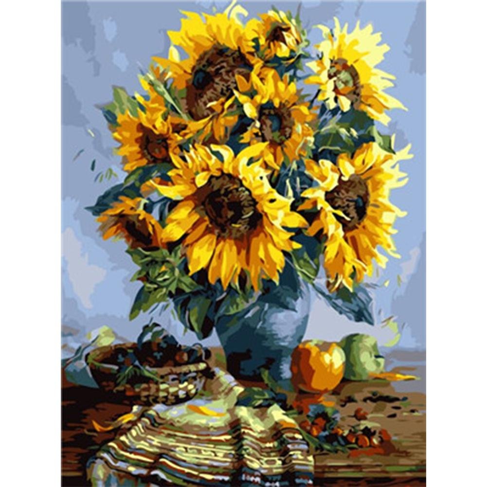 Paint By Number Oil Painting Sunflower (40*50cm)