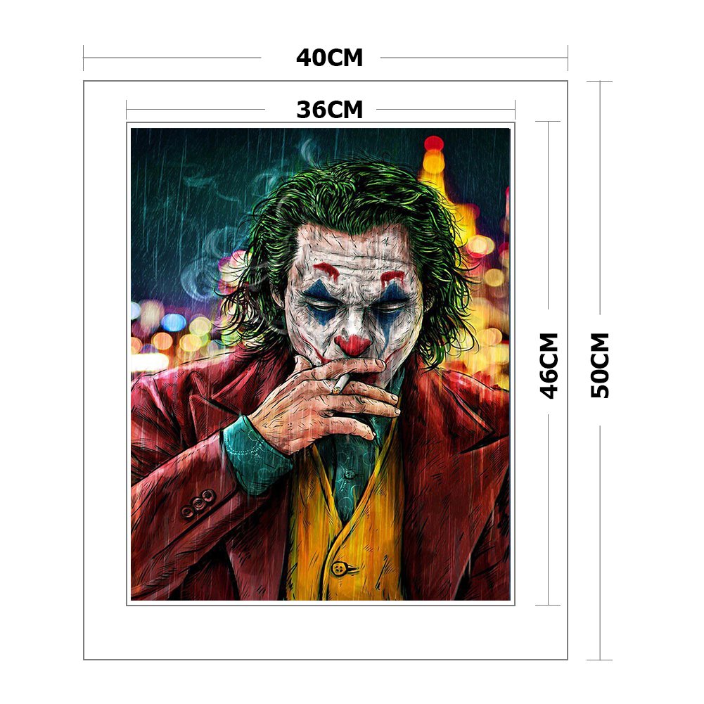 11ct Stamped Cross Stitch - Clown (40*50cm)