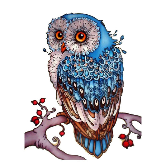 11ct Stamped Cross Stitch Owl(30*46cm)