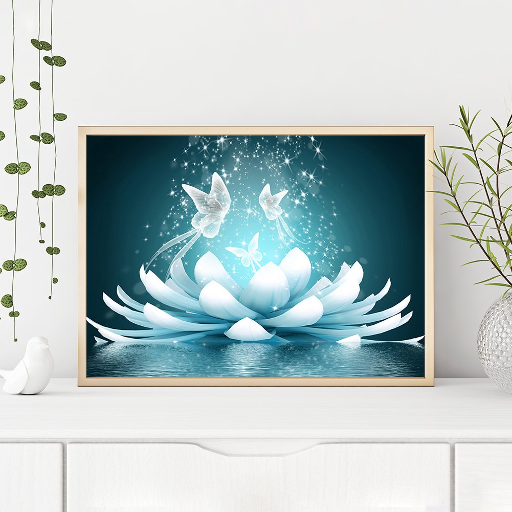 Diamond Painting - Full Round - Soul Lotus