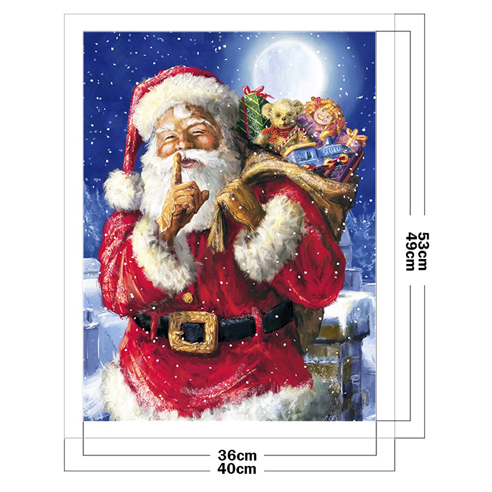 11ct Stamped Cross Stitch - Santa Claus (40*53cm)