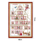 14ct Stamped Cross Stitch - Simple House (71*48cm)