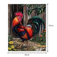 Diamond Painting - Partial Round - Cock In Good Spirits