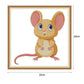 14ct Stamped Cross Stitch - Mouse(32*32cm)