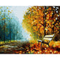 Paint By Number Oil Painting DIY Home Decor Autumn Scenery