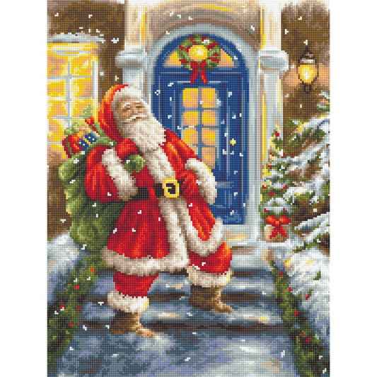 11ct Stamped Cross Stitch Santa Claus (40*56cm)