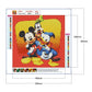 Mickey, Donald and Goofy Cartoon Figure Diamond Dotz