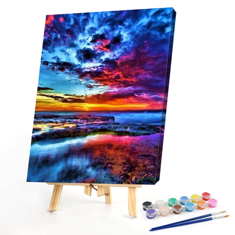 Paint By Number - Oil Painting - Sunrise (40*50cm)