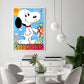 Kit de pintura diamante DIY 5D - Rodada completa - Snoopy D