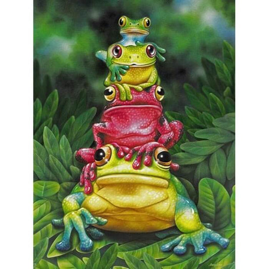 VAIIEYO 5D Diamond Painting for Adults Frog, Paint with Diamonds Arts  Animal Paint by Numbers Kits Full Drill Round Rhinestone Cross Stitch  Mosaic Art