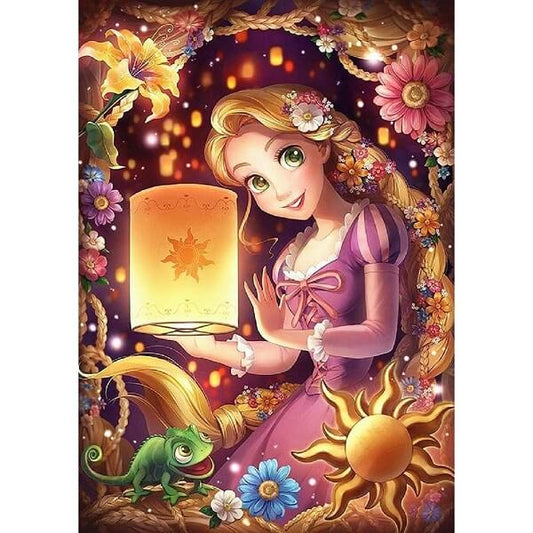 Diamond Painting Full Round Rapunzel Princess