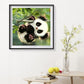 diamond painting little panda climbing tree wall decoration