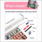 What's inside Full Drill Diamond Painting Kit?