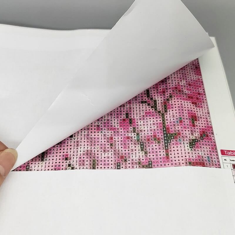 Printed Cover/Release Paper, Diamond Painting Accessories