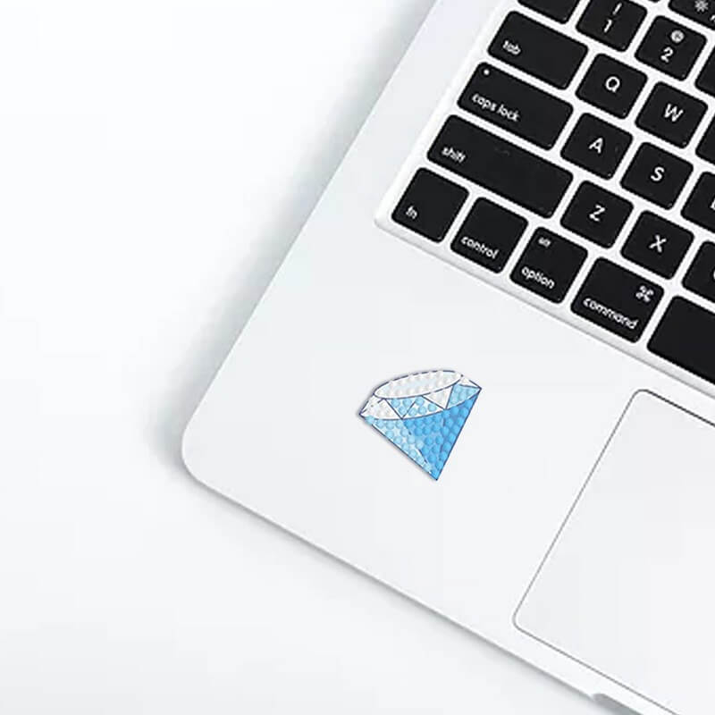 Diamond painting stickers Girly kit On laptop