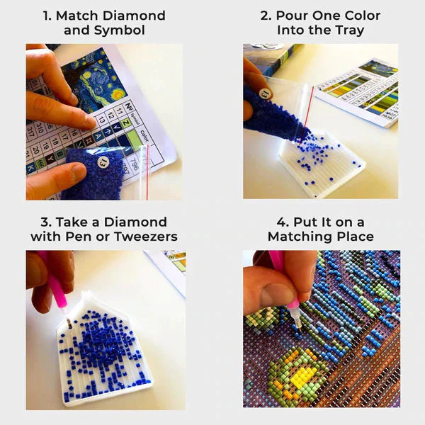 Love Full Round Square Diamond Painting Kits 40 x 70cm 50 x 80cm