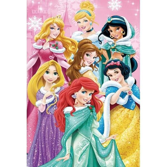 seven Disney princess ensemble diamond painting
