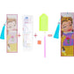 belle princess diamond painting bookmark with tassel package content