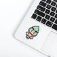 Cartoon Figure Diamond Painting Sticker on laptop