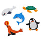 5 Round Drill Sea Animals Diamond Painting Stickers Kit