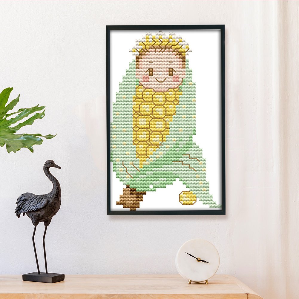 14ct Stamped Cross Stitch - Corn Baby (9*15cm)