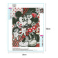 Full Drill Mickey Mouse Gem Art Canvas With Printing