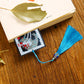 DIY Diamond Painting Bookmark with Tassel Cat