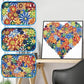 5D Diamond Painting (Part Drill) Crystal Rhinestone Flower Heart