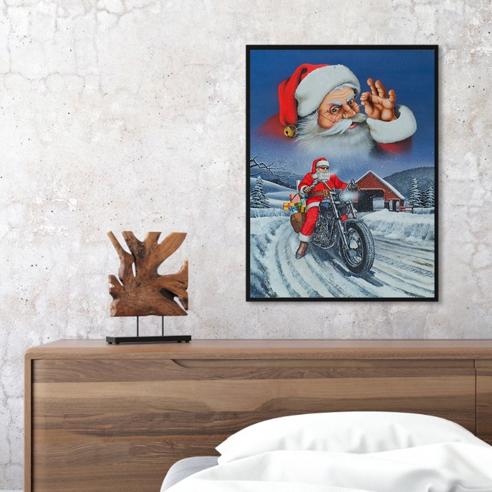 Christmas Paint By Number - Oil Painting - Santa Claus (40*50cm)