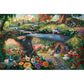 Girl in Garden DIY Digital Oil Painting Kit Coded Hand Painted Picture
