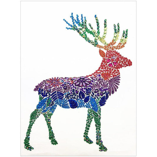 5D DIY Special-shaped Rhinestones Diamond Painting - Deer【diamondpaintingsart】