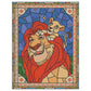 11CT Stamped Cross Stitch Cartoon Character Quilting Fabric (30*40cm)