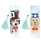 2pcs Diamond Painting Bookmark DIY Dogs Leather Tassel Book Marks Craft