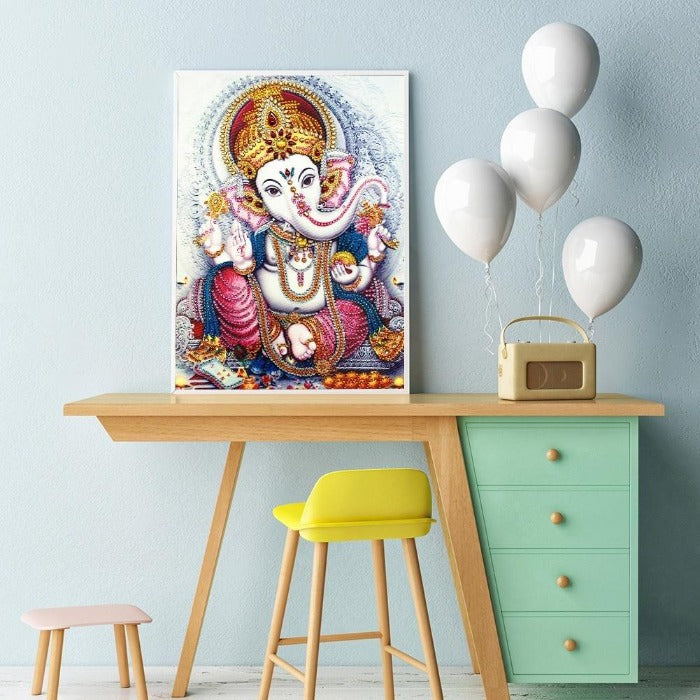 Diamond Painting - Crystal Rhinestone - Elephant Buddha¡¾diamondpaintingsart¡¿