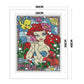 11CT Stamped Cross Stitch - Cartoon Character(30*40cm) D