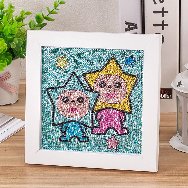 12 Constellations of Children's Crystal Diamond Painting Kits