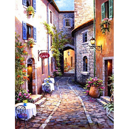 Landscape Full Round Square Diamond Painting Kits 50 x 70cm