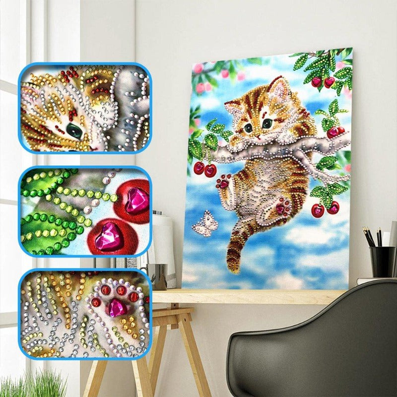 Diamond Painting can help you add the gaiety decoration.
