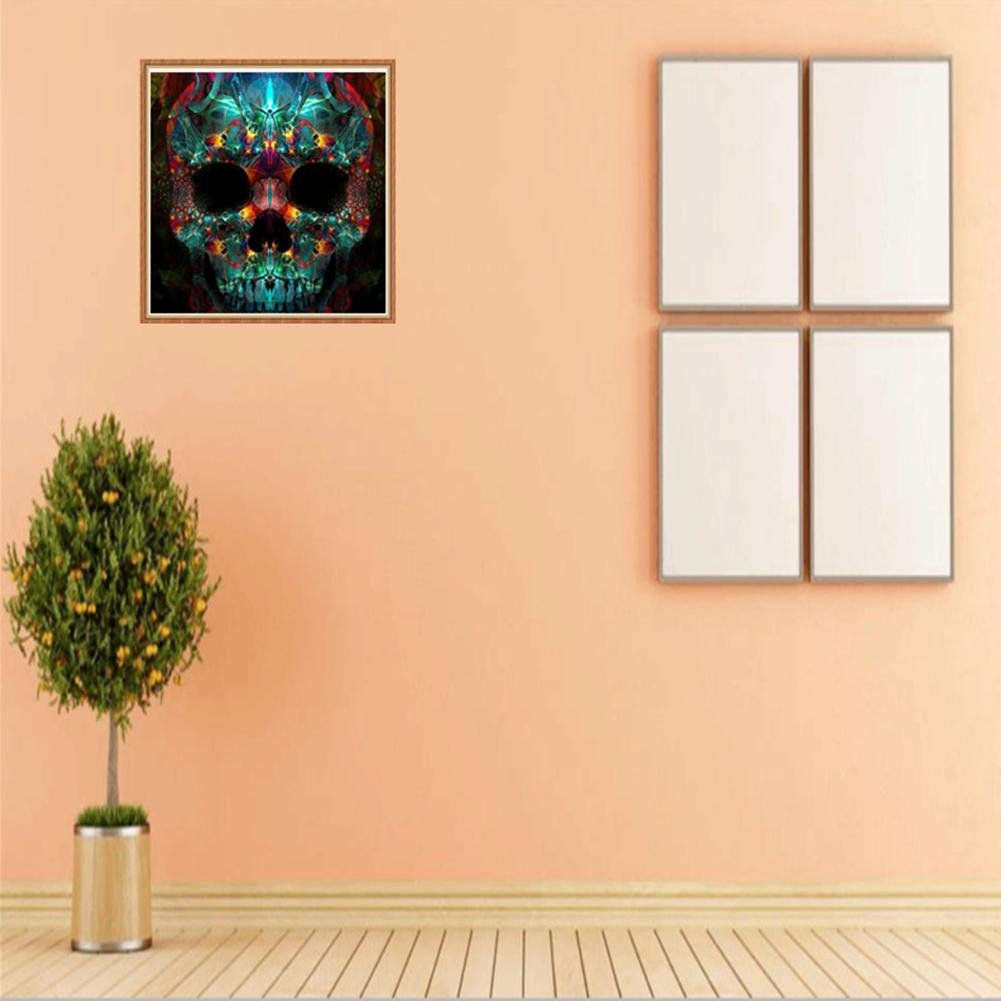 5D DIY Diamond Painting - Full Round - Skull Head