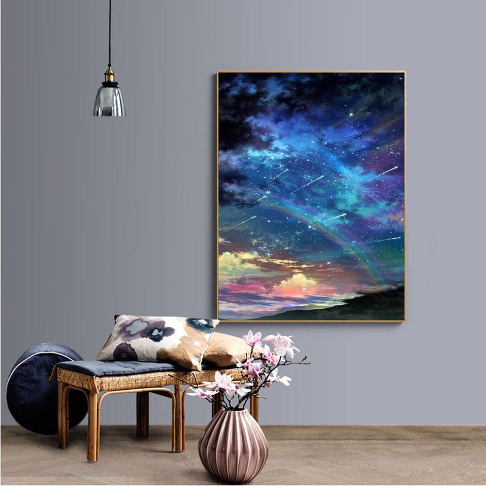 5D DIY Diamond Painting Kit - Full Round - Meteor Shower